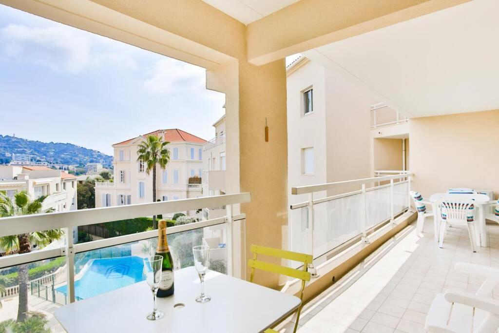 Bright One Bdrm Apartment A/C-Swimming Pool/Congress By Olidesi カンヌ エクステリア 写真